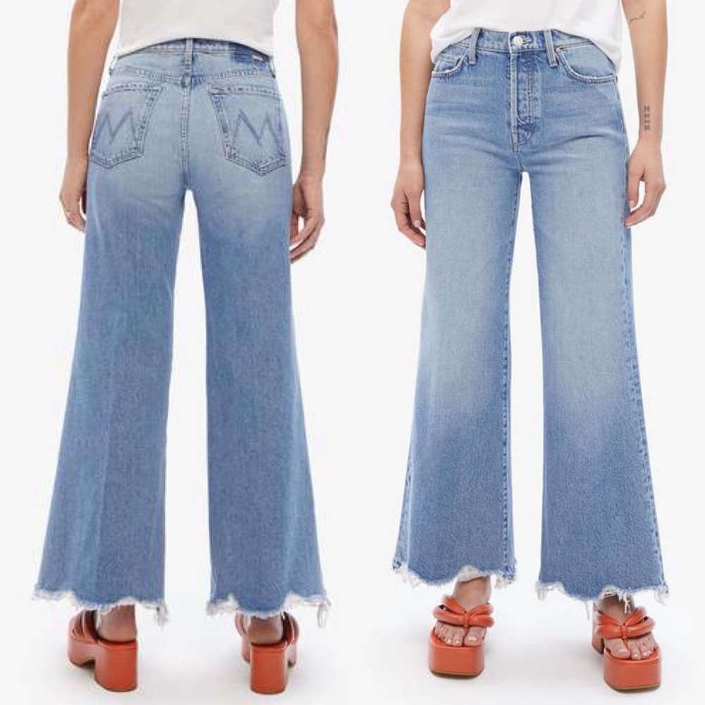 MOTHER- THE TOMCAT ROLLER CHEW JEANS in LOOK BEFORE YOU LEAP Size 26